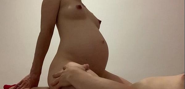  VERY SEXY COCK RIDE BY MY PREGNANT WIFE